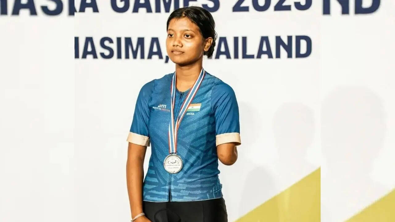 CWG 2026 Live: Indian para cyclist Lisha Das in action, eyes medal