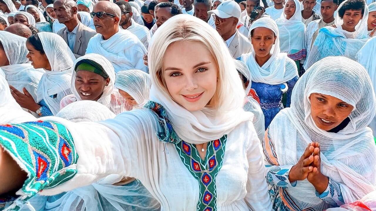Sophie Lee in Ethiopia