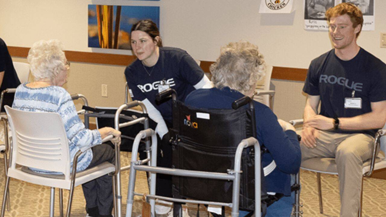 Shared living helps reduce loneliness among both students and older adults. (Picture: Catholic Herald)