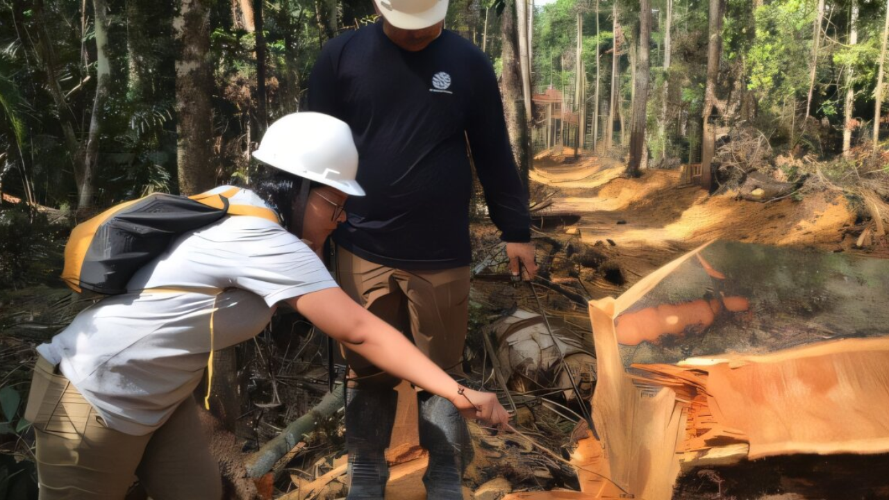 Brazilian scientists sampled 800 trees across 63 Amazon locations; their atomic fingerprinting...