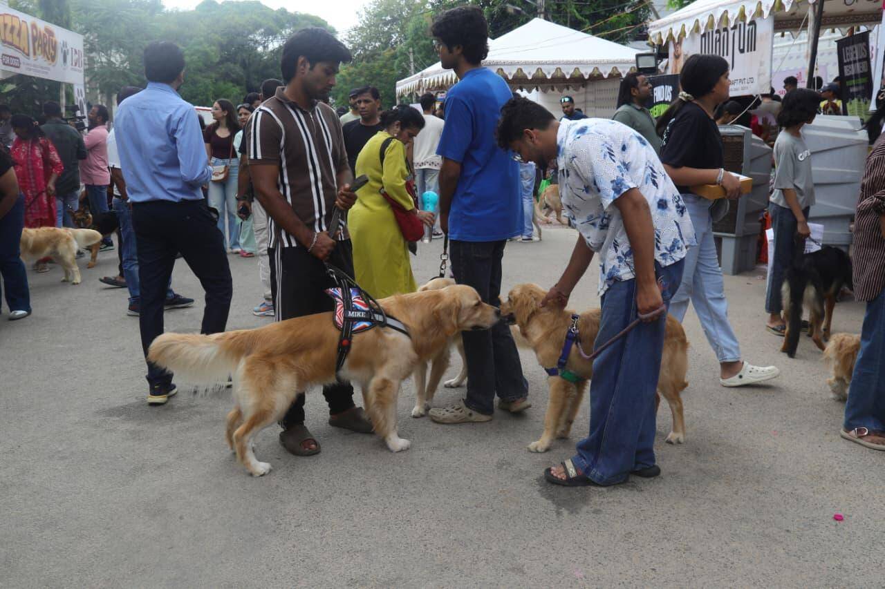 Pet parents attend the Mega Pet Carnival with their pets on Sunday (2).jpeg