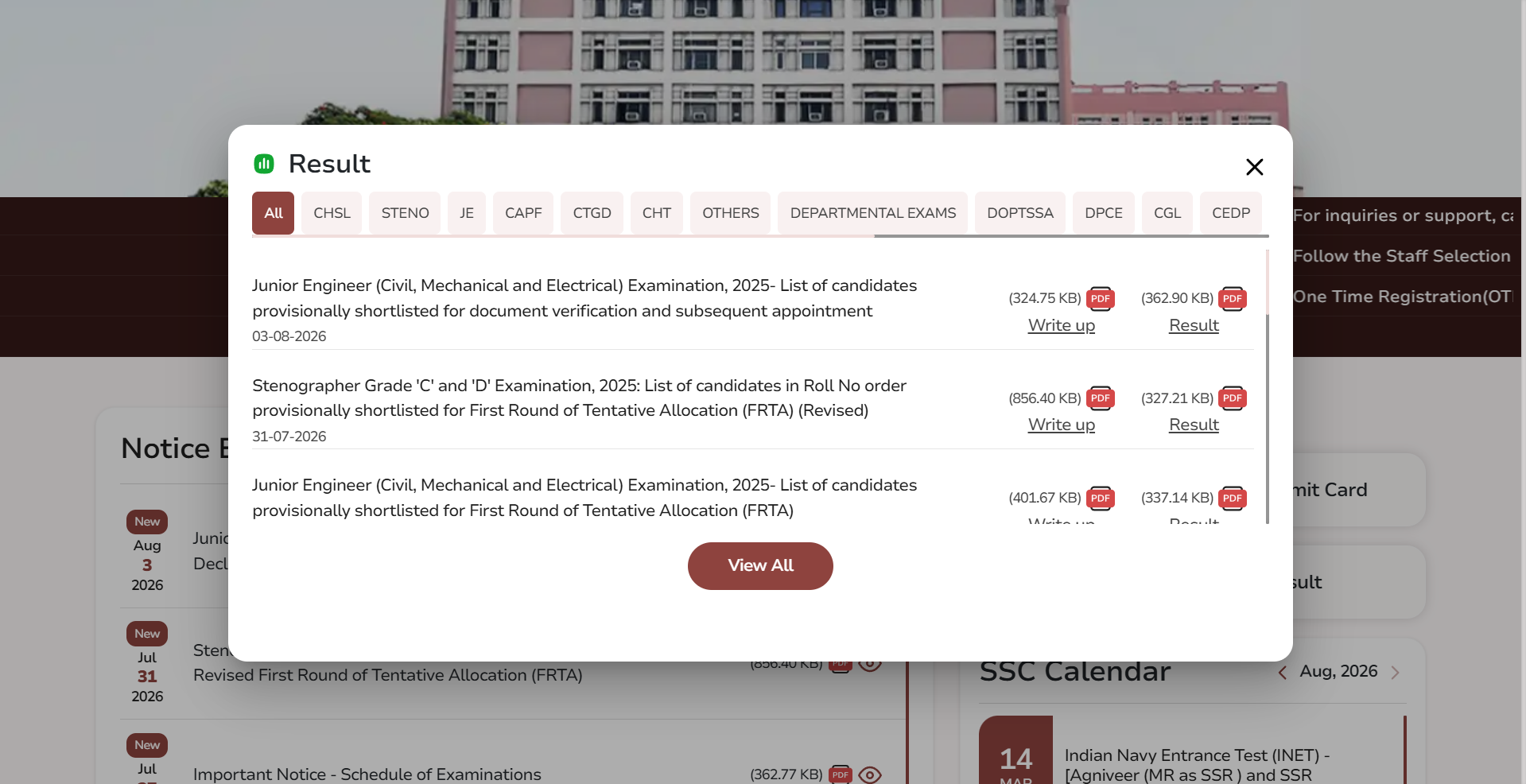 SSC JE final result 2025 declared at ssc.gov.in; 1,731 candidates shortlisted: Direct link to download here