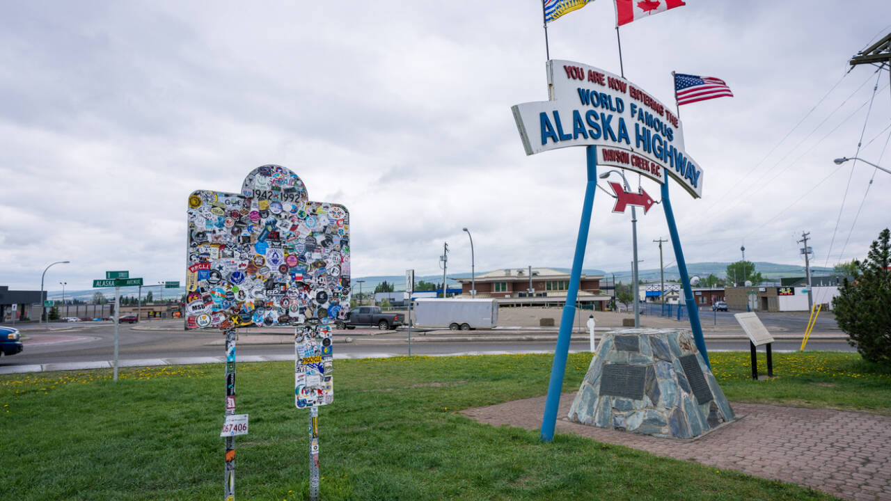 US Army built 1,500-mile Alaska Highway in just eight months