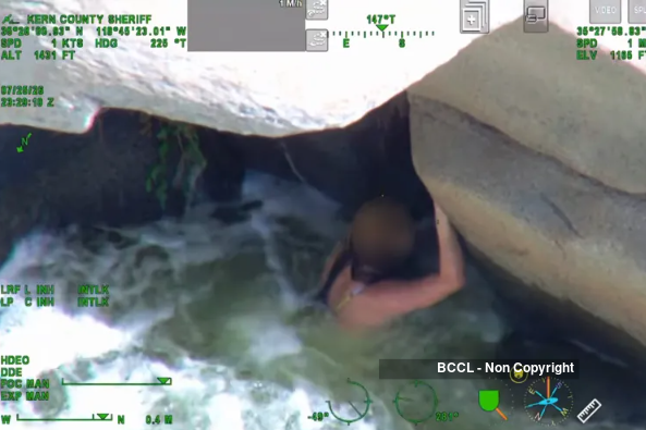 California woman rescued after being swept down Kern River rapids