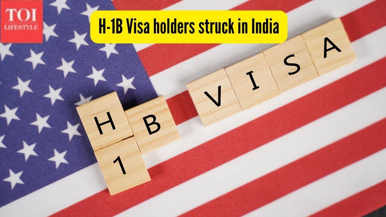 H-1B Visa holders struck in India