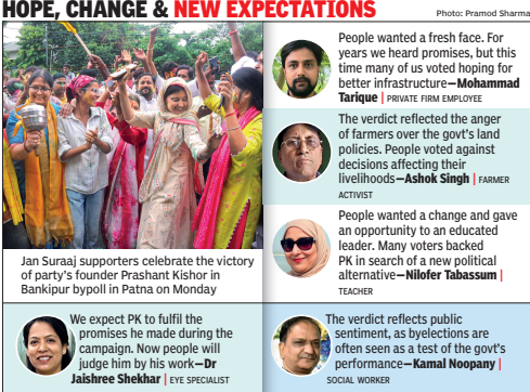 Hope, change and new expectations