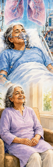 Breathing again after end-stage lung disease