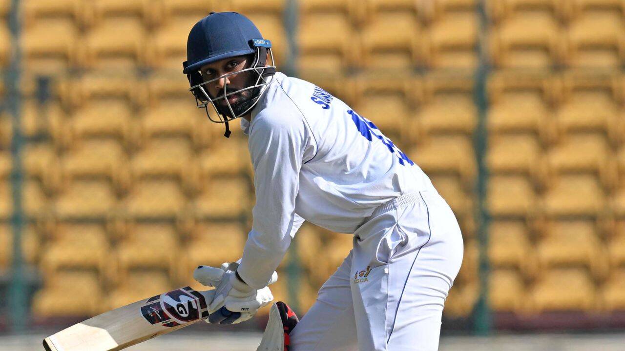 Smaran Ravichandran batting position