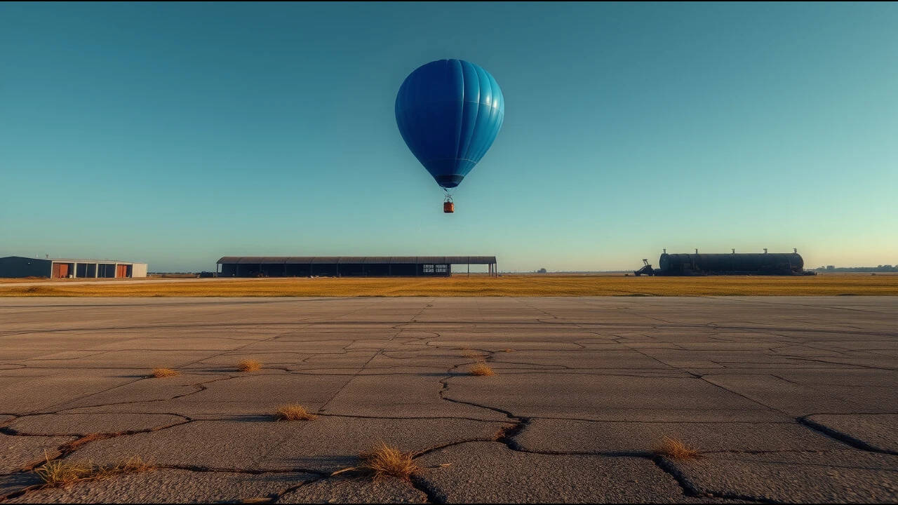 Cancelled experiment: Britain tried to test a balloon that could cool the planet