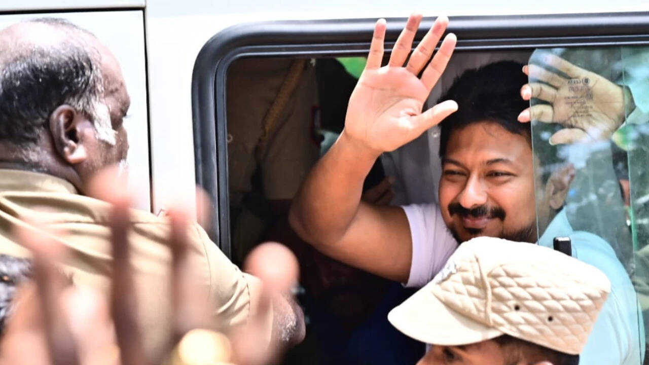 Udhayanidhi Stalin arrested from Chennai home over 'double meaning' remark