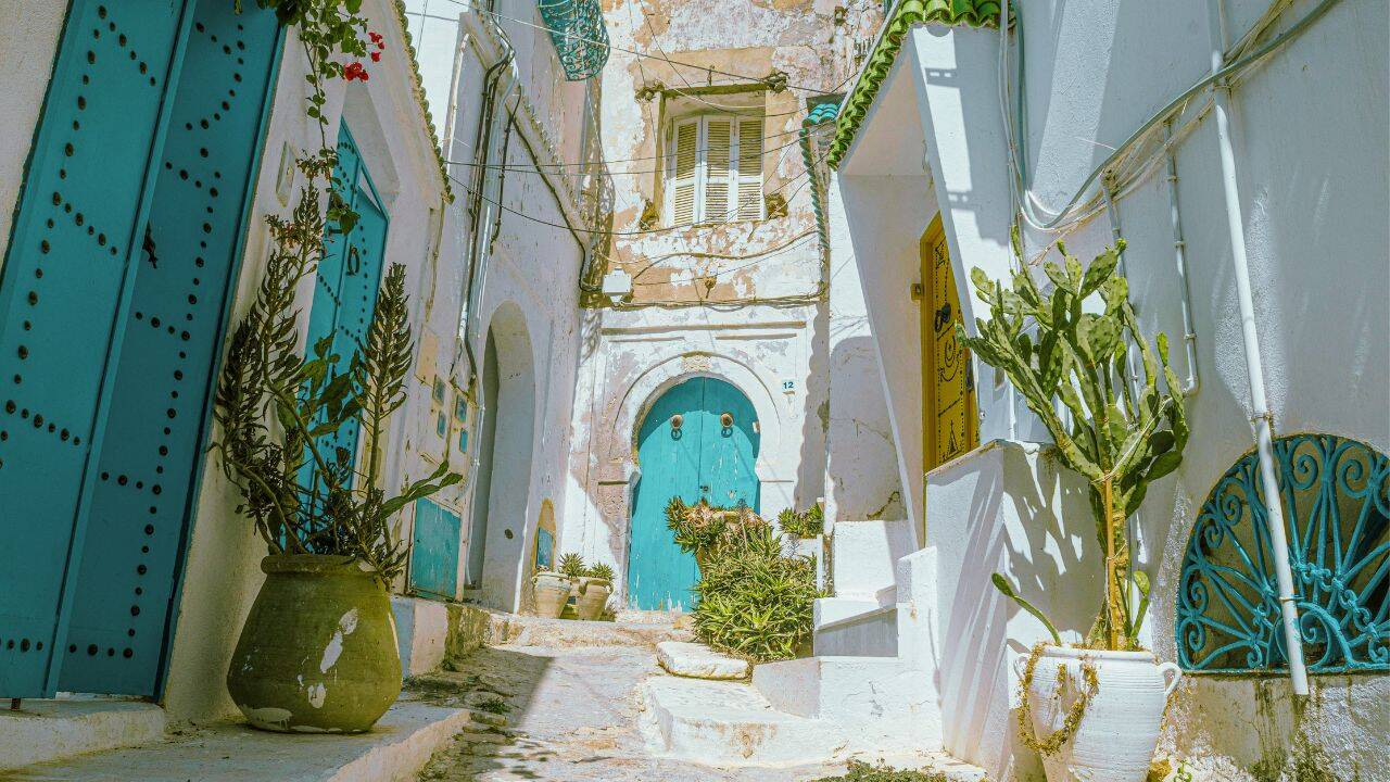 Village of Sidi Bou Saïd, Tunisia