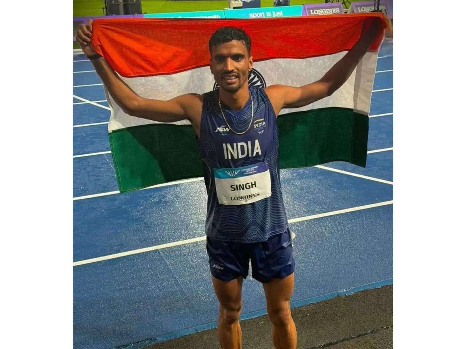 Defence Minister congratulates Gulveer Singh, Narender Berwal on CWG 2026 medals