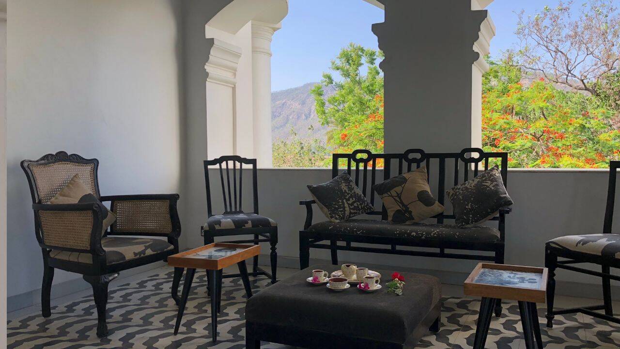 The Raaj Mahal was a former hunting lodge