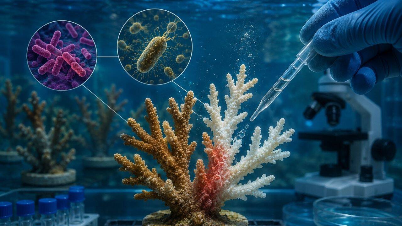 Florida tests exposed endangered Caribbean corals to predatory bacteria; over half resisted spread