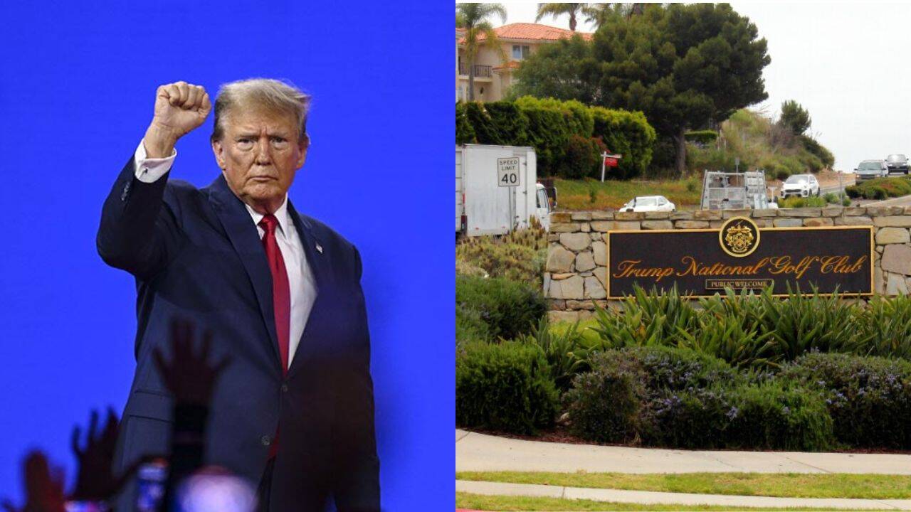 Man arrested with gun near Trump's California golf course ahead of fundraiser