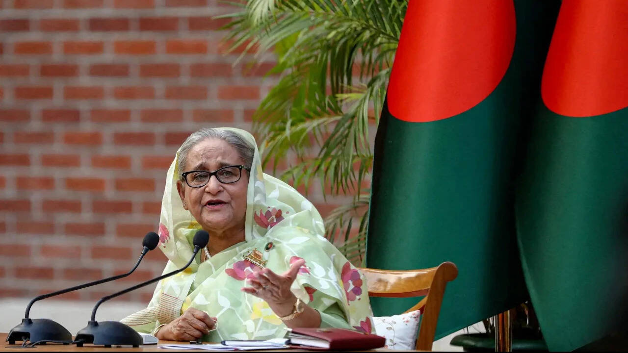 Private entity hosting Hasina’s address, we’ve no involvement: India