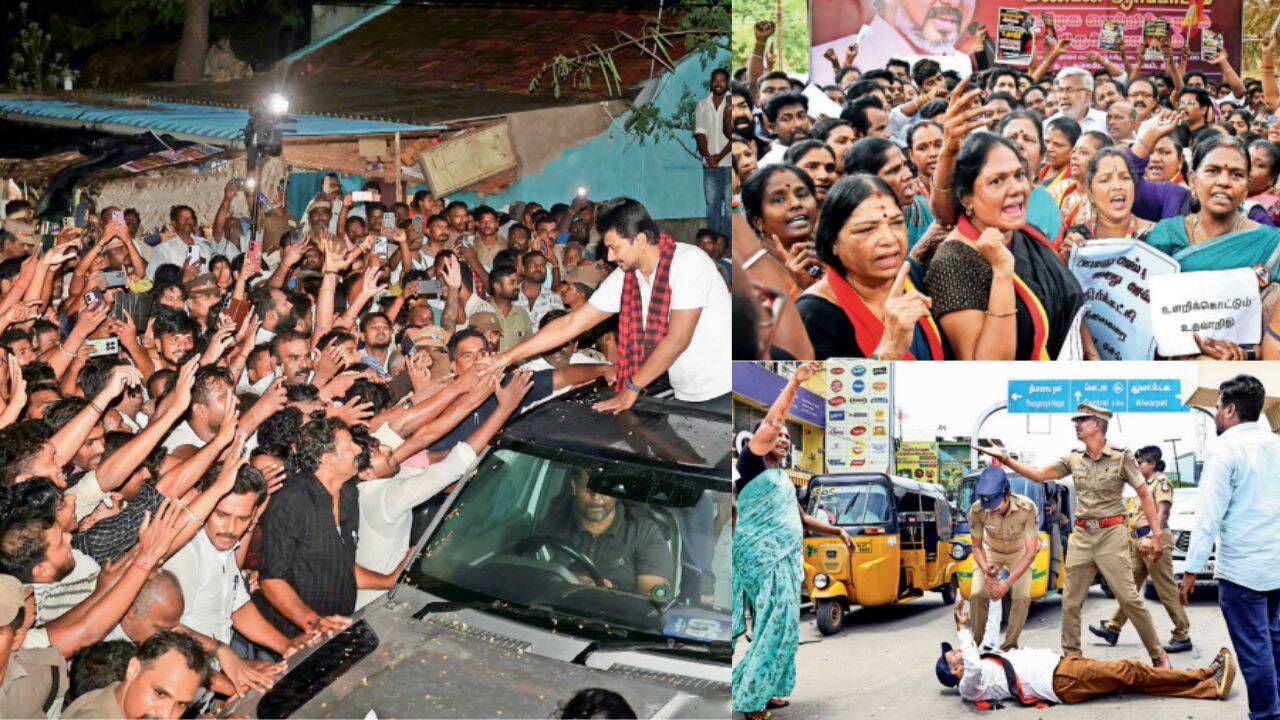 3,000 cops, one leader: Udhayanidhi decries 'terrorist'-style arrest by TVK govt