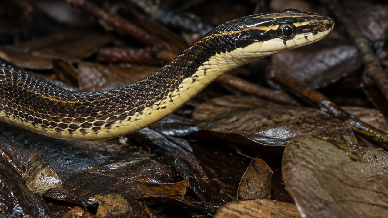 2. Dipsas albifrons (Sauvage's snail-eating snake)