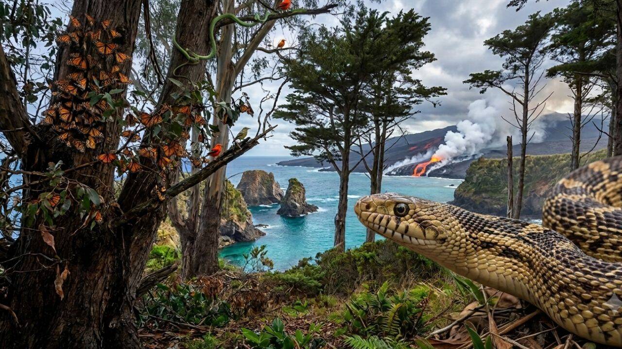 Hawaii’s ancient island origins explain why it has no native snakes