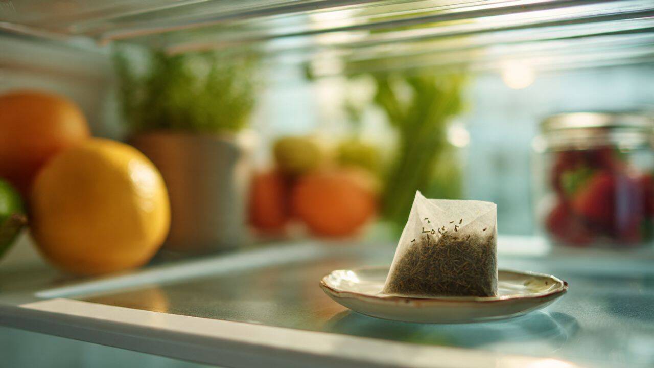 Freshen up the refrigerator<br><br>