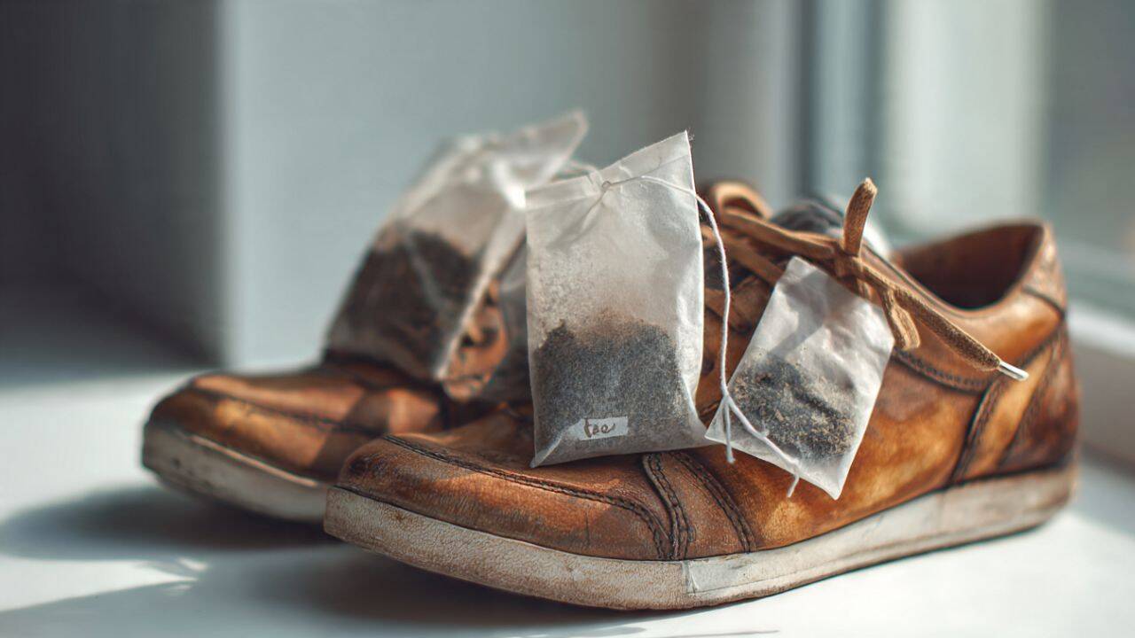 Remove odours from shoes<br>