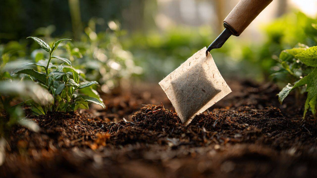 Mix them into garden soil<br>