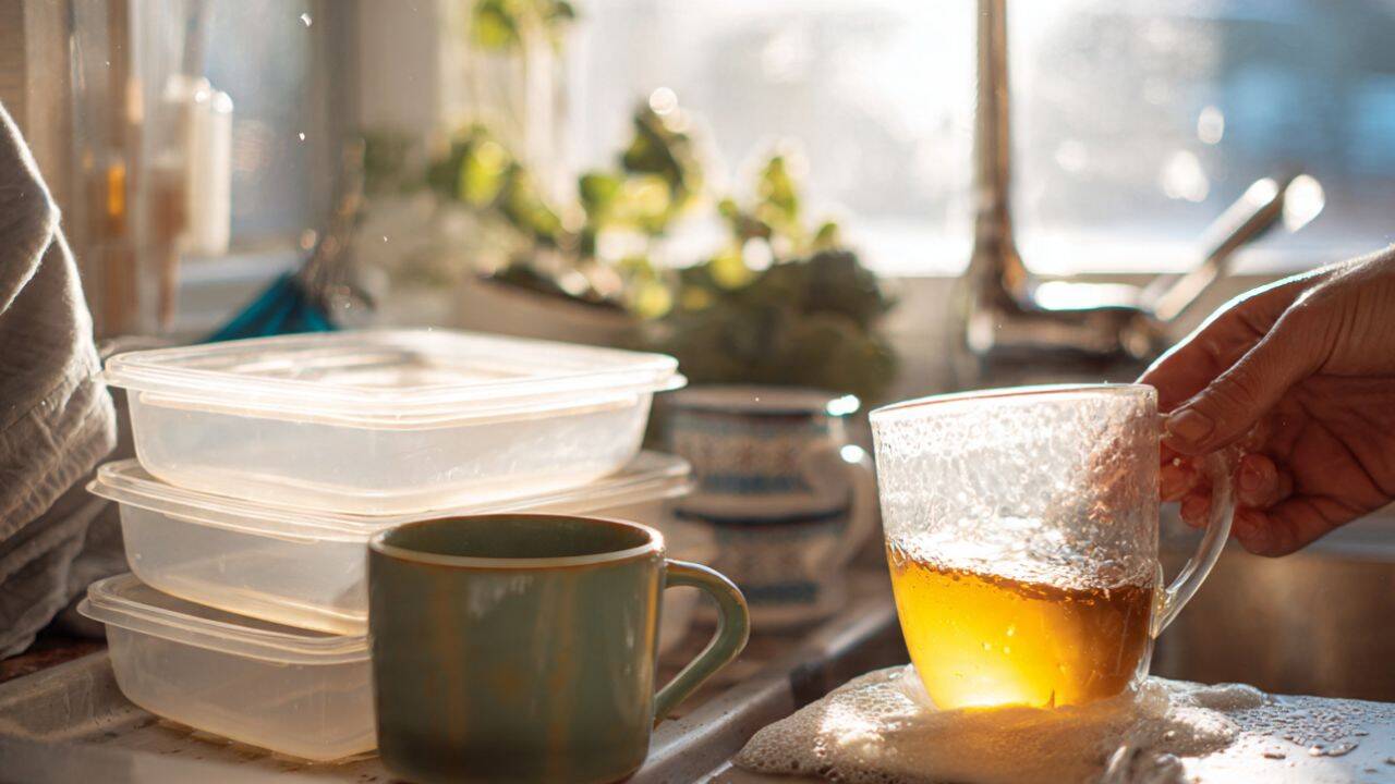 Remove mild odours from food containers<br><br><br>