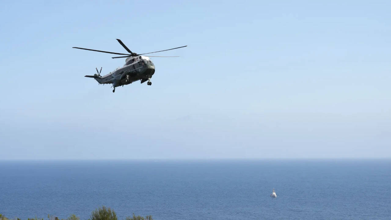 Why was a plane allowed to take off as Trump's helicopter approached