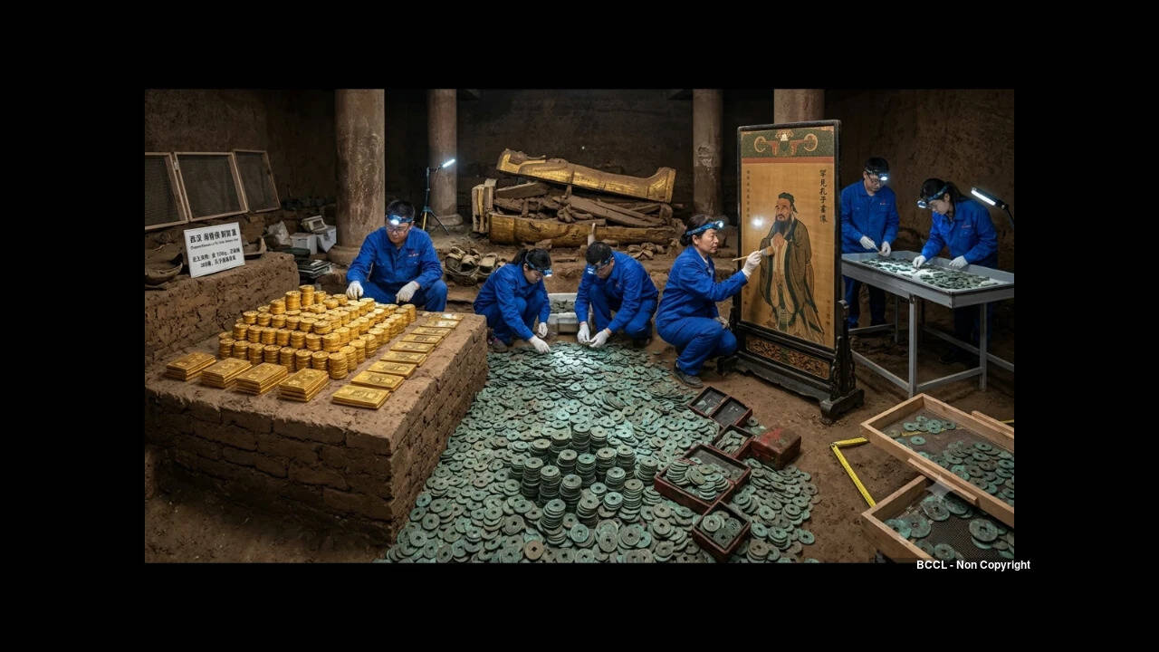 Ruled just 27 days: Liu He’s tomb held 2M coins and 120kg of gold
