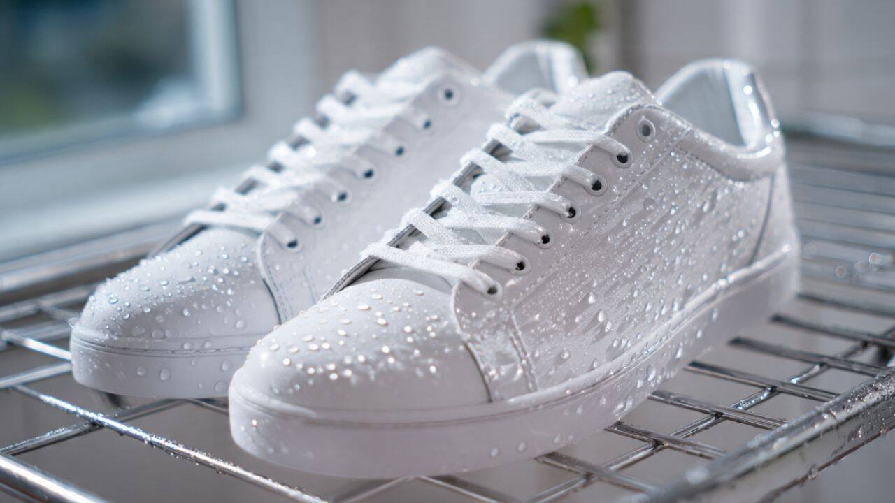 Do not put away damp shoes<br>