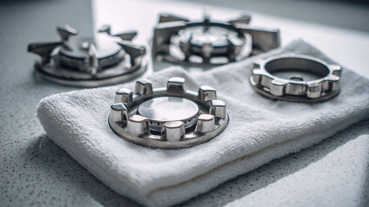 Dry every burner completely before putting it back<br>
