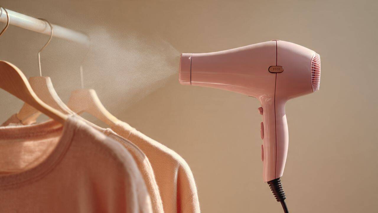 Use a hair dryer with light moisture<br><br><br>
