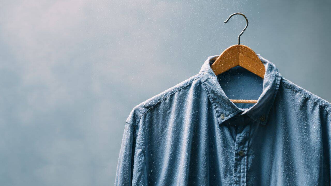 Spray with water and hang the garment properly<br><br>