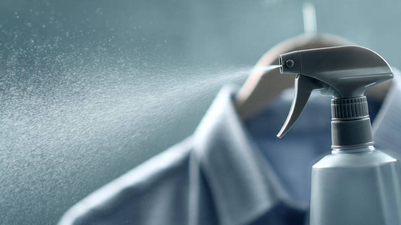 Use a wrinkle-release spray<br>