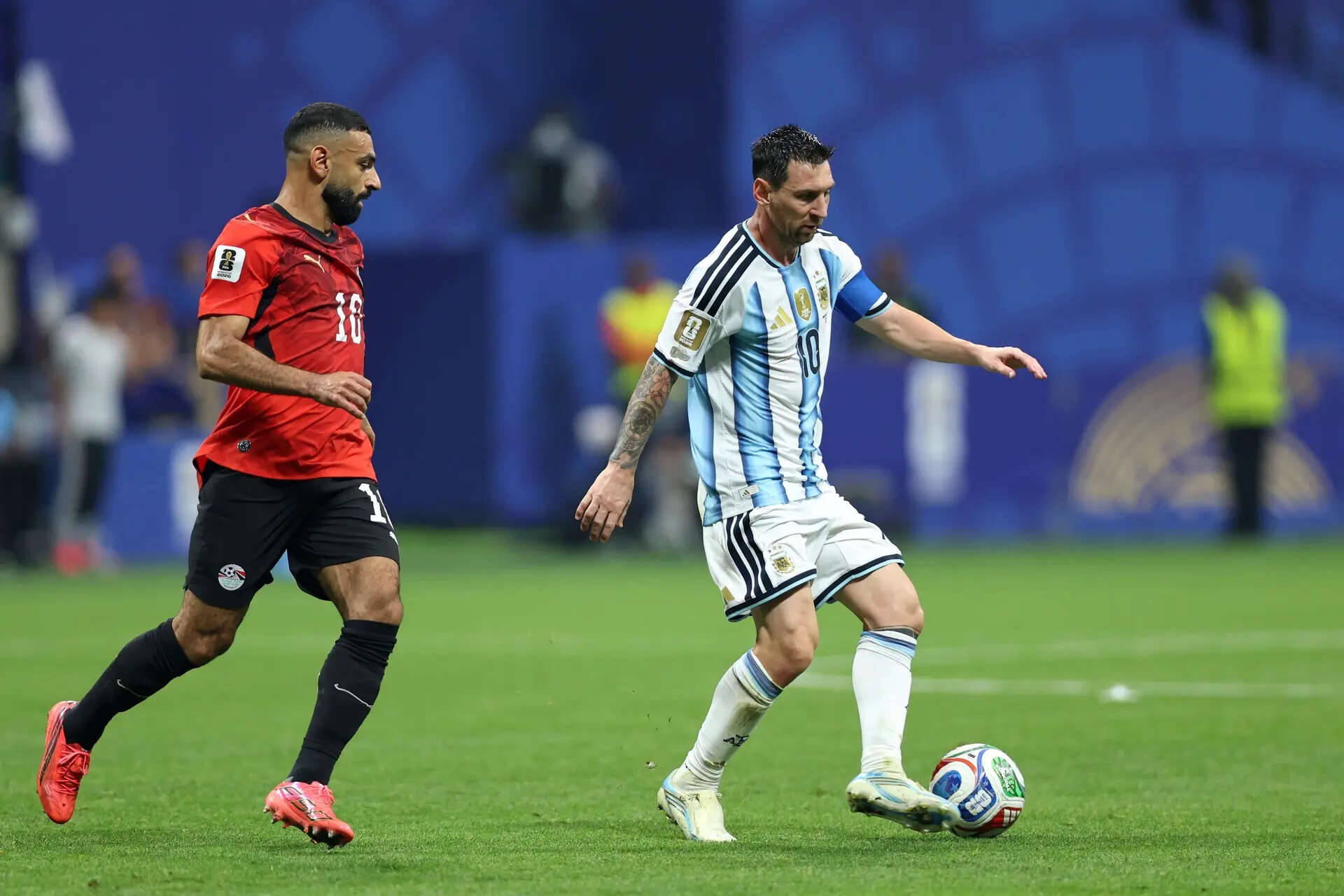 Egypt's soccer team gets a warm welcome home after World Cup loss