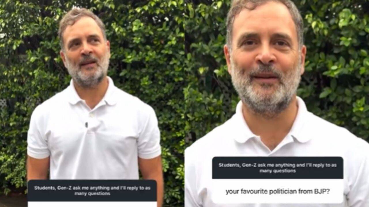 Rahul Gandhi names his favourite BJP leader in Instagram ‘Ask Me Anything’ session