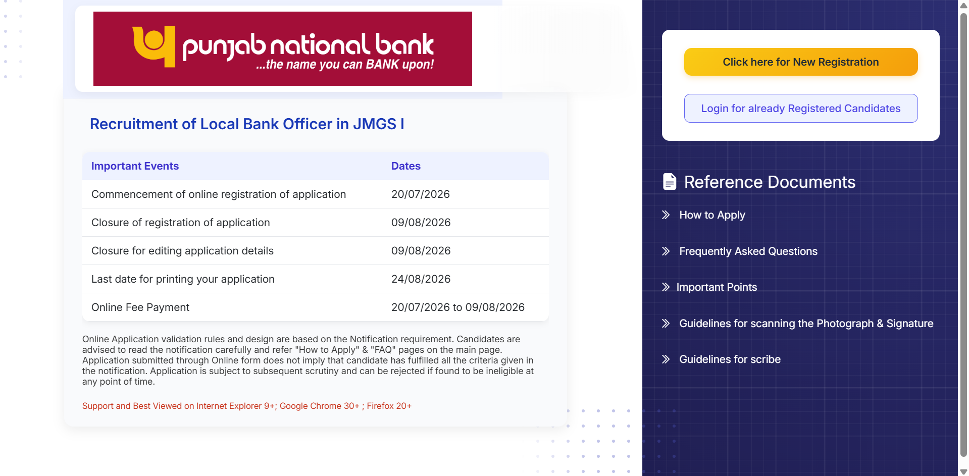 PNB LBO recruitment 2026: Registration for 545 Local Bank Officer posts ends soon at pnb.bank.in; check selection process, direct link to apply