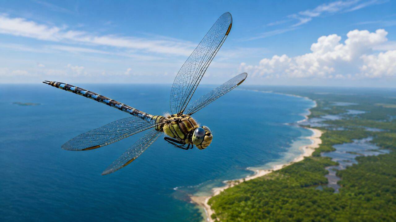 In 2016, Rutgers scientists identified the globe skimmer as the world's longest-flying insect