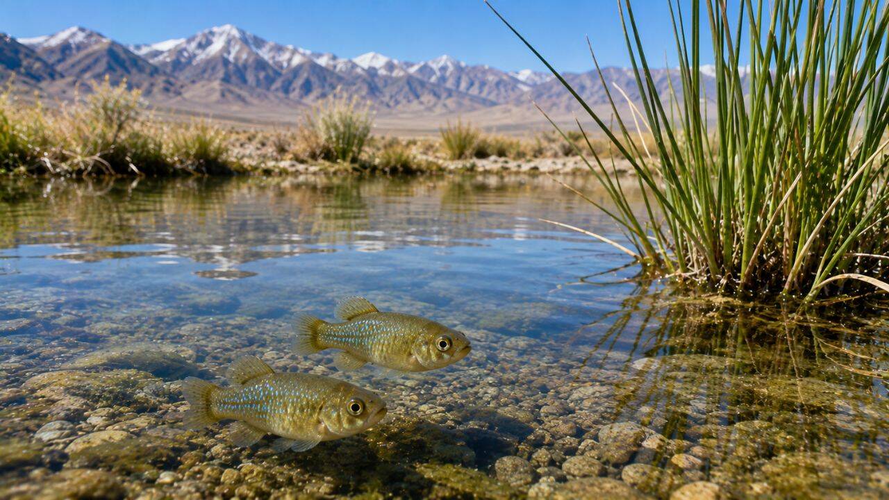 Phil Pister saved the last Owens pupfish from extinction in 1969