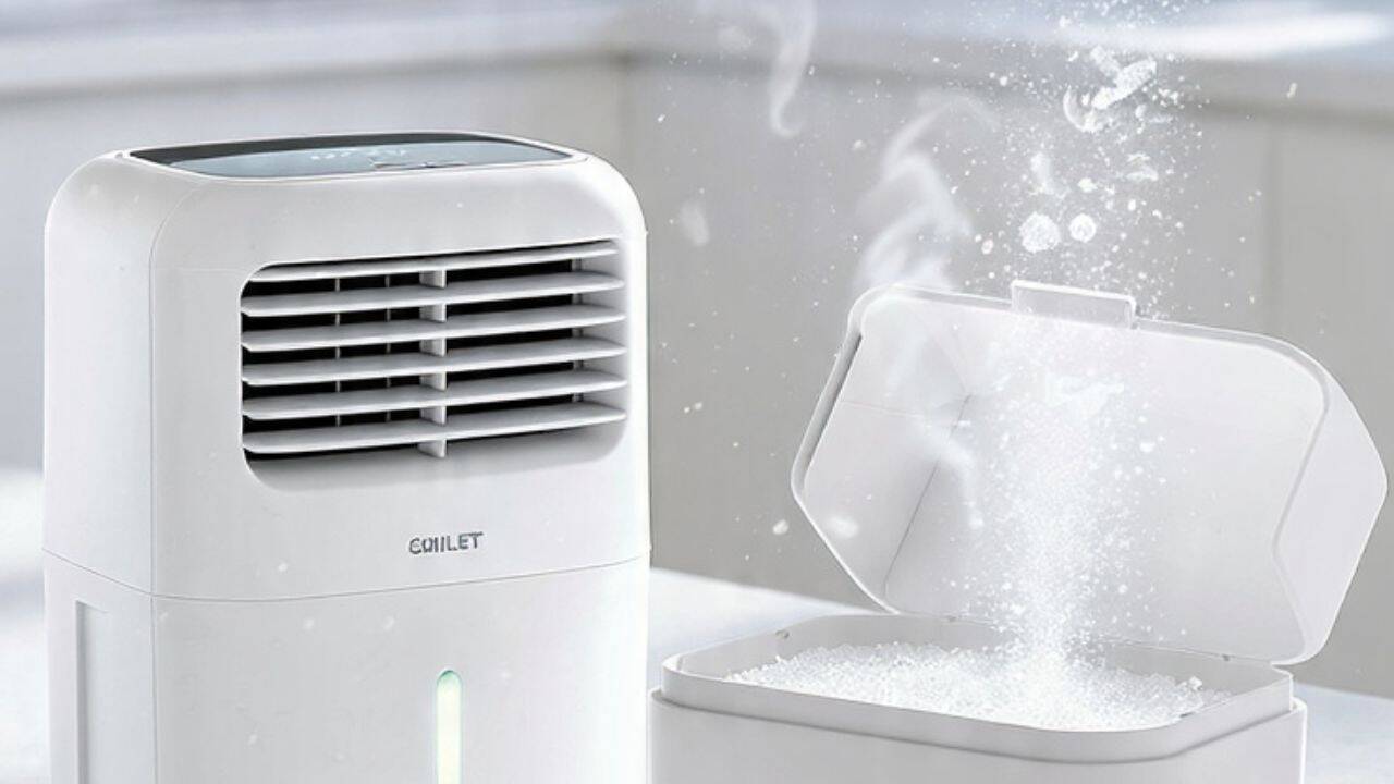 Use a dehumidifier or moisture absorber<br>