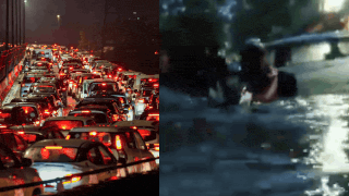 Gurgaon, Delhi under water: 10 videos that capture rain chaos