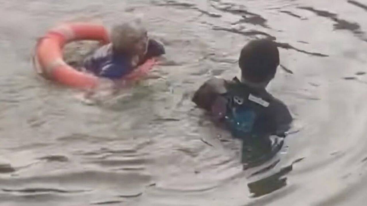Chinese grandmother, 71, learns to swim after retirement and saves man