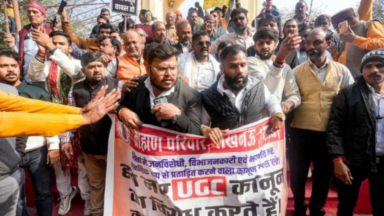 UGC protest