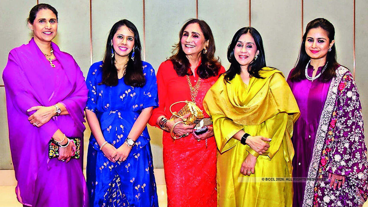 (L-R) Praneet Babbar, Aarti Gupta, Neelima Dalmia Adhar, Apra Kuchal and Priyanshi Patel