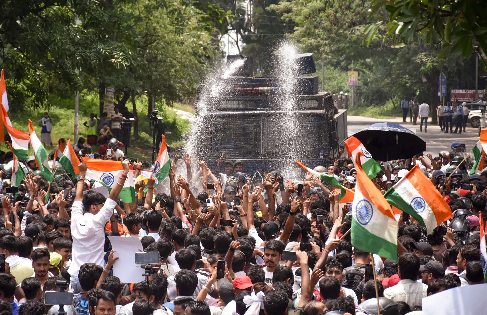 Protest march in Jharkhand