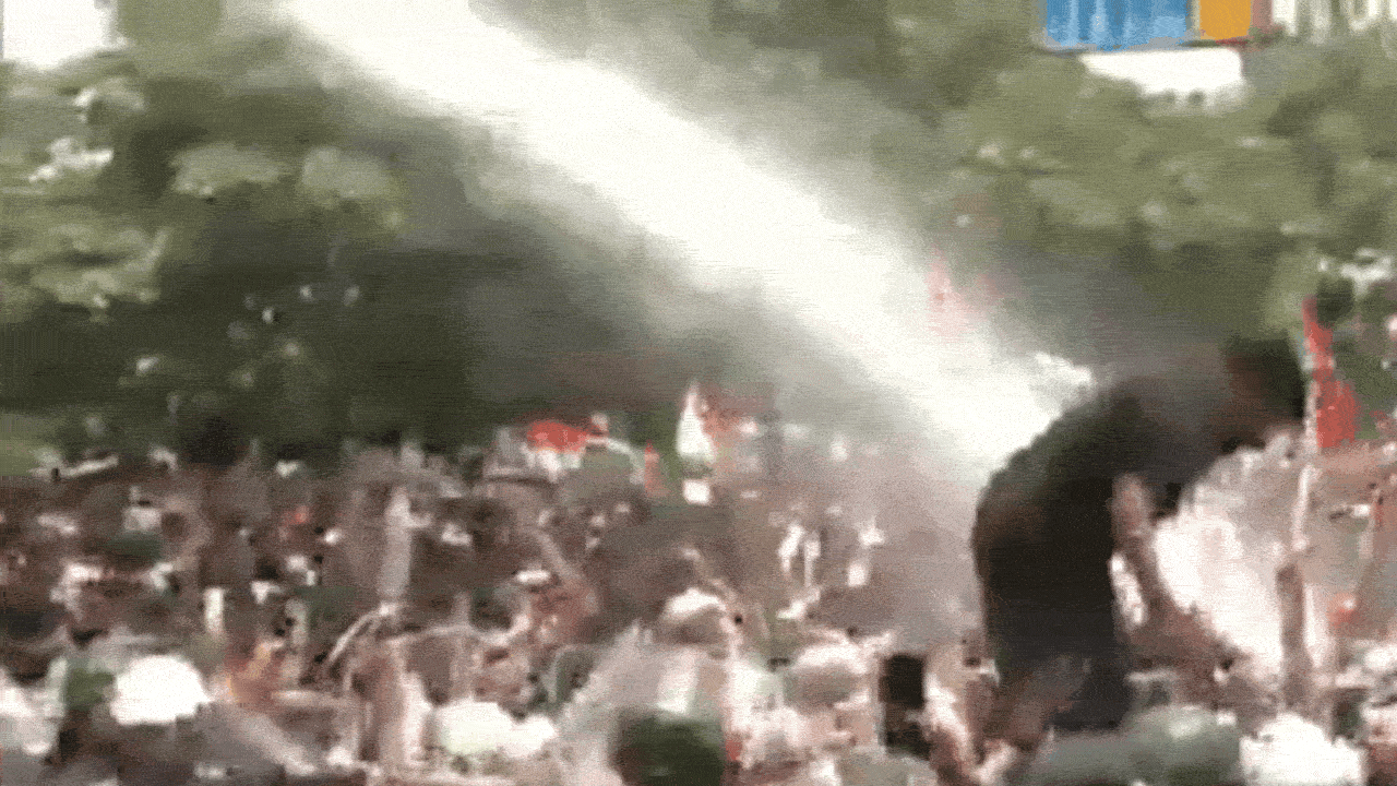 Jharkhand protest: 7 videos show how Vidhan Sabha gherao march unfolded