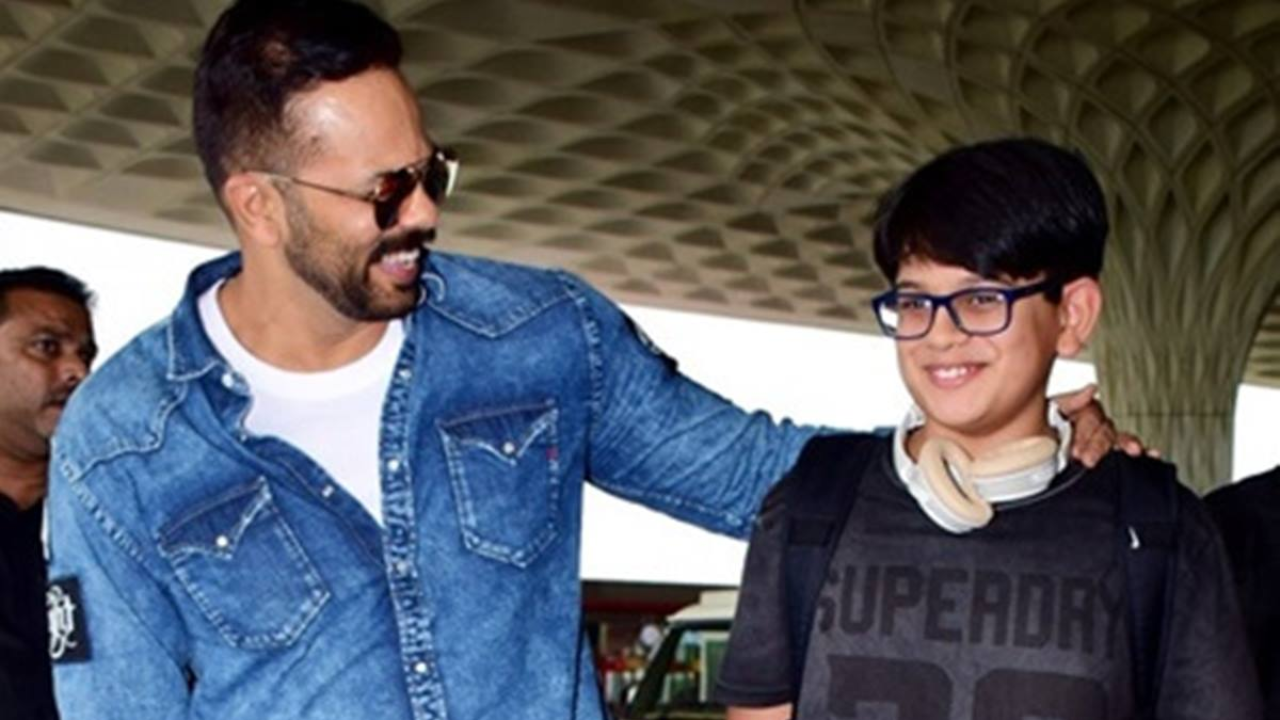 Rohit Shetty with his son Eshaan. (Instagram/@rohitshetty)