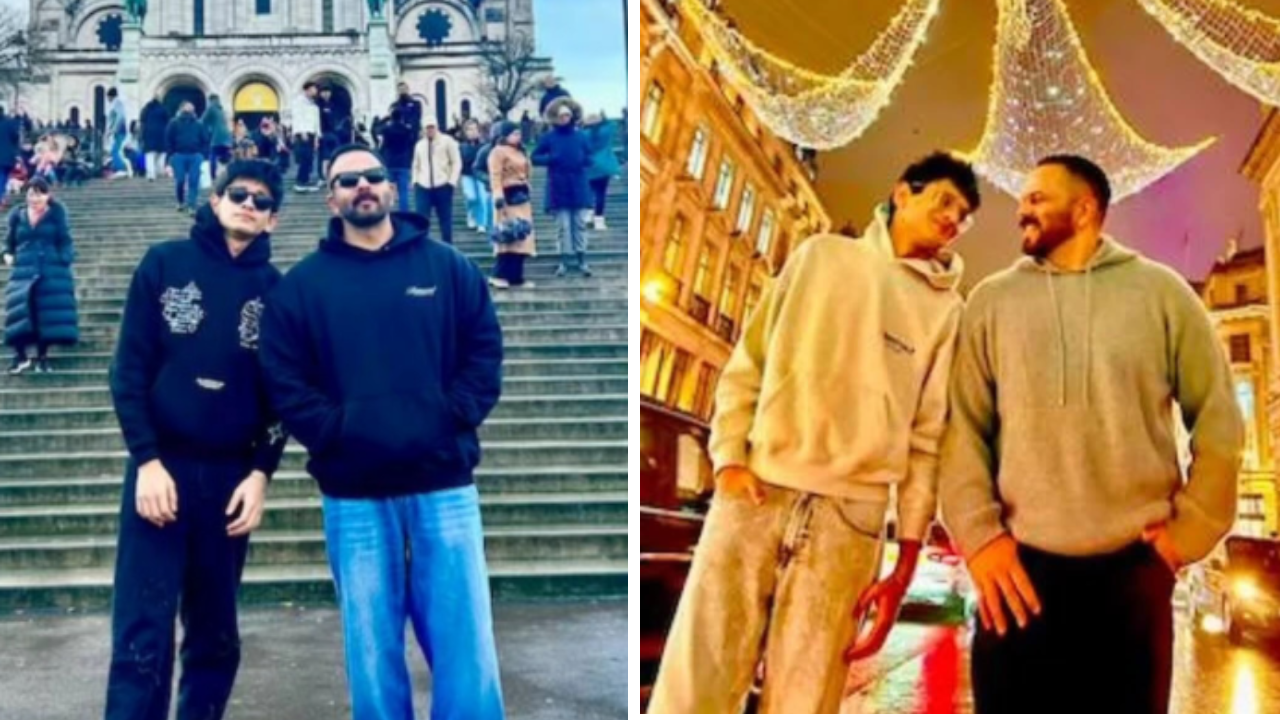Rohit Shetty with his son Eshaan. (Instagram/@rohitshetty)
