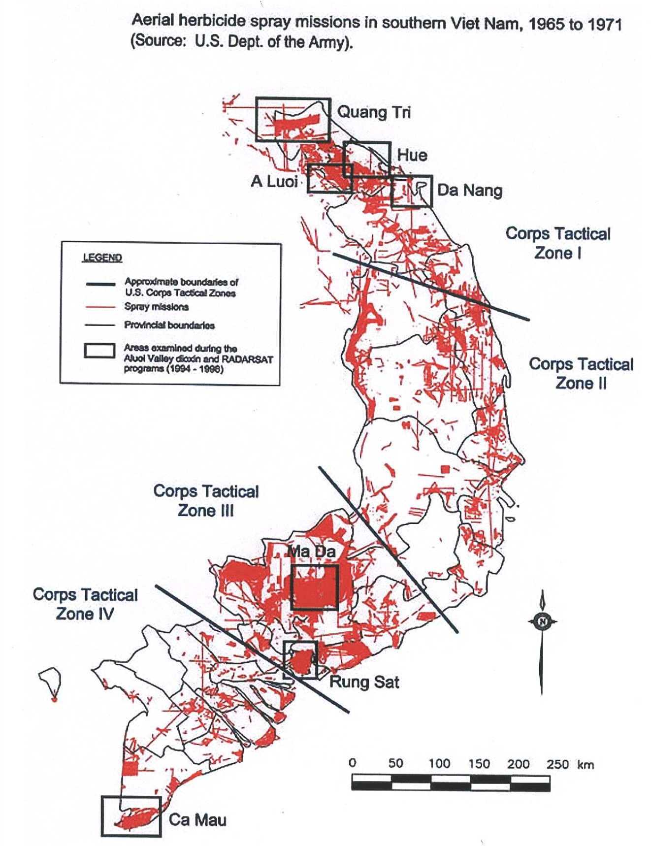 Vietnam AO map
