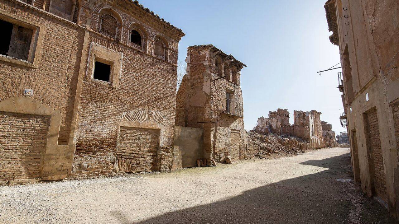 Spanish town's Civil War ruins reveal intimate details of conflict